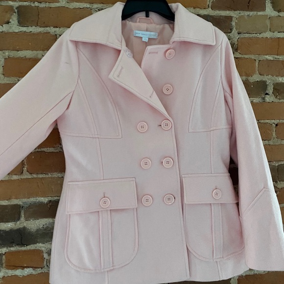 New York & Company Jackets & Blazers - TAG ATTACHED New York & Company pink peacoat